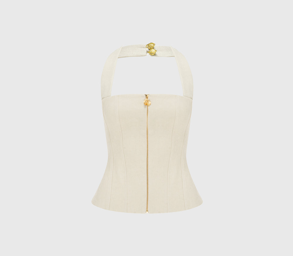 Haut corset Dune