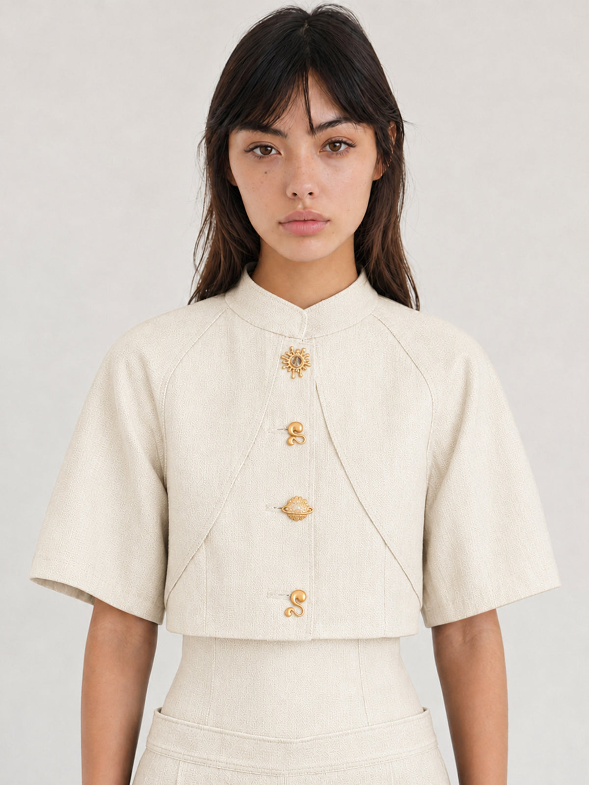 Cropped Noir Jacket