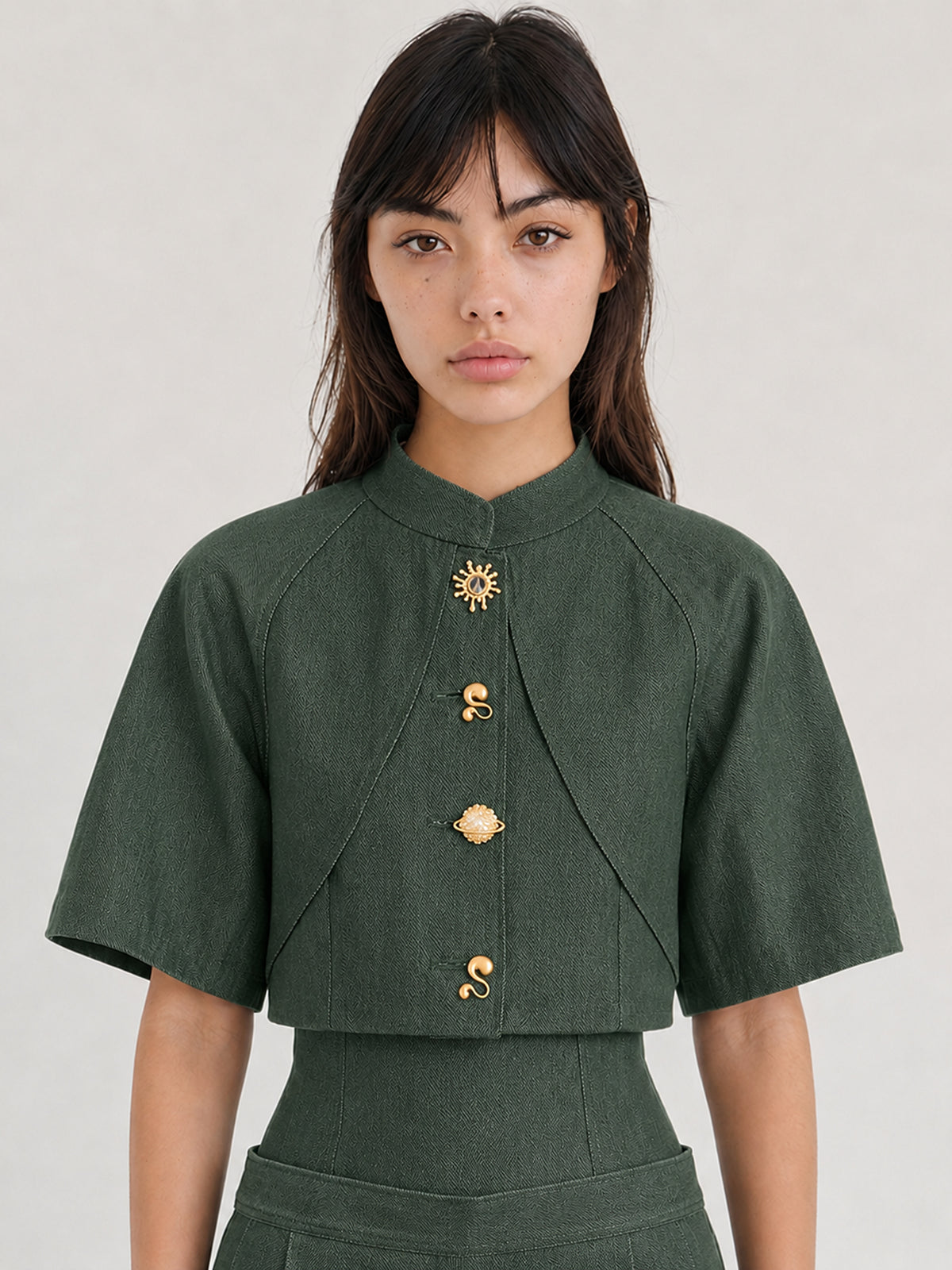 Cropped Noir Jacket