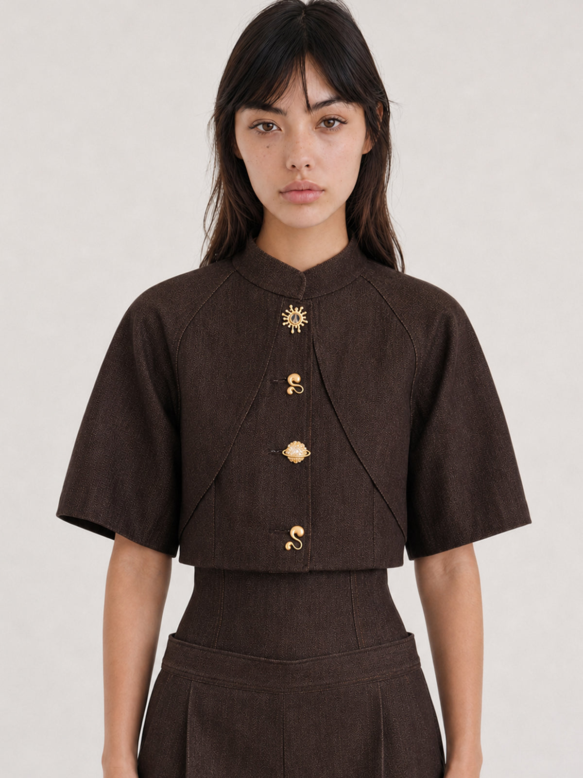 Cropped Noir Jacket