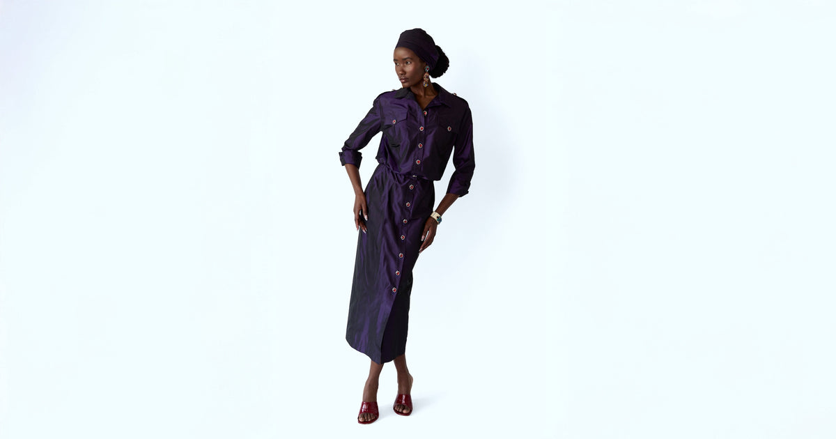 Robe en soie Astra