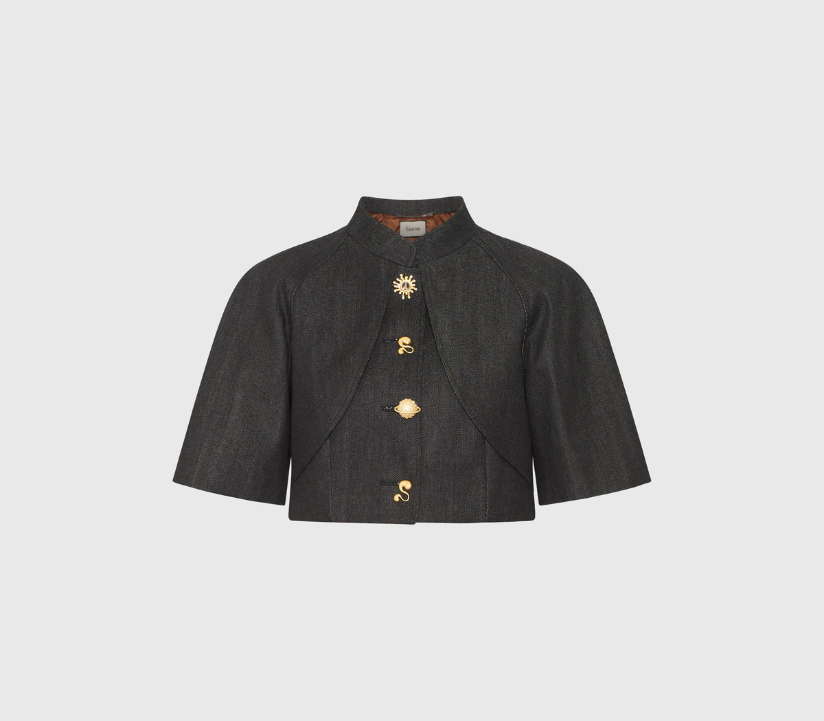 Cropped Noir Jacket