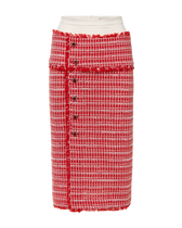 Falda de tweed Saruna