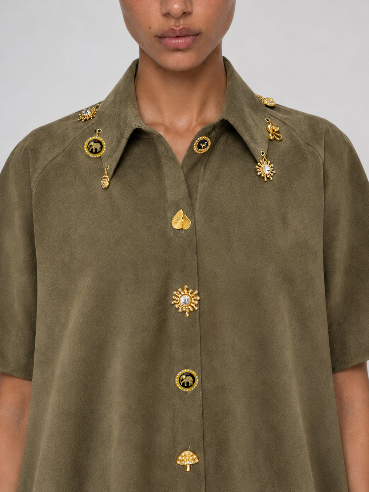 Chemise en suède Eden