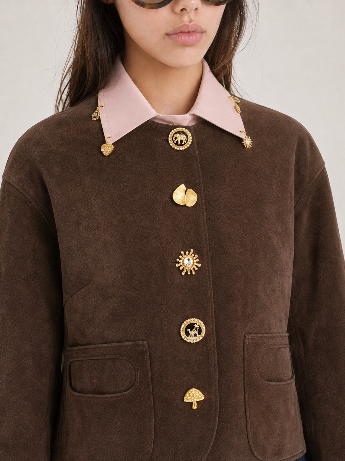 Mocha Mirage Suede Jacket
