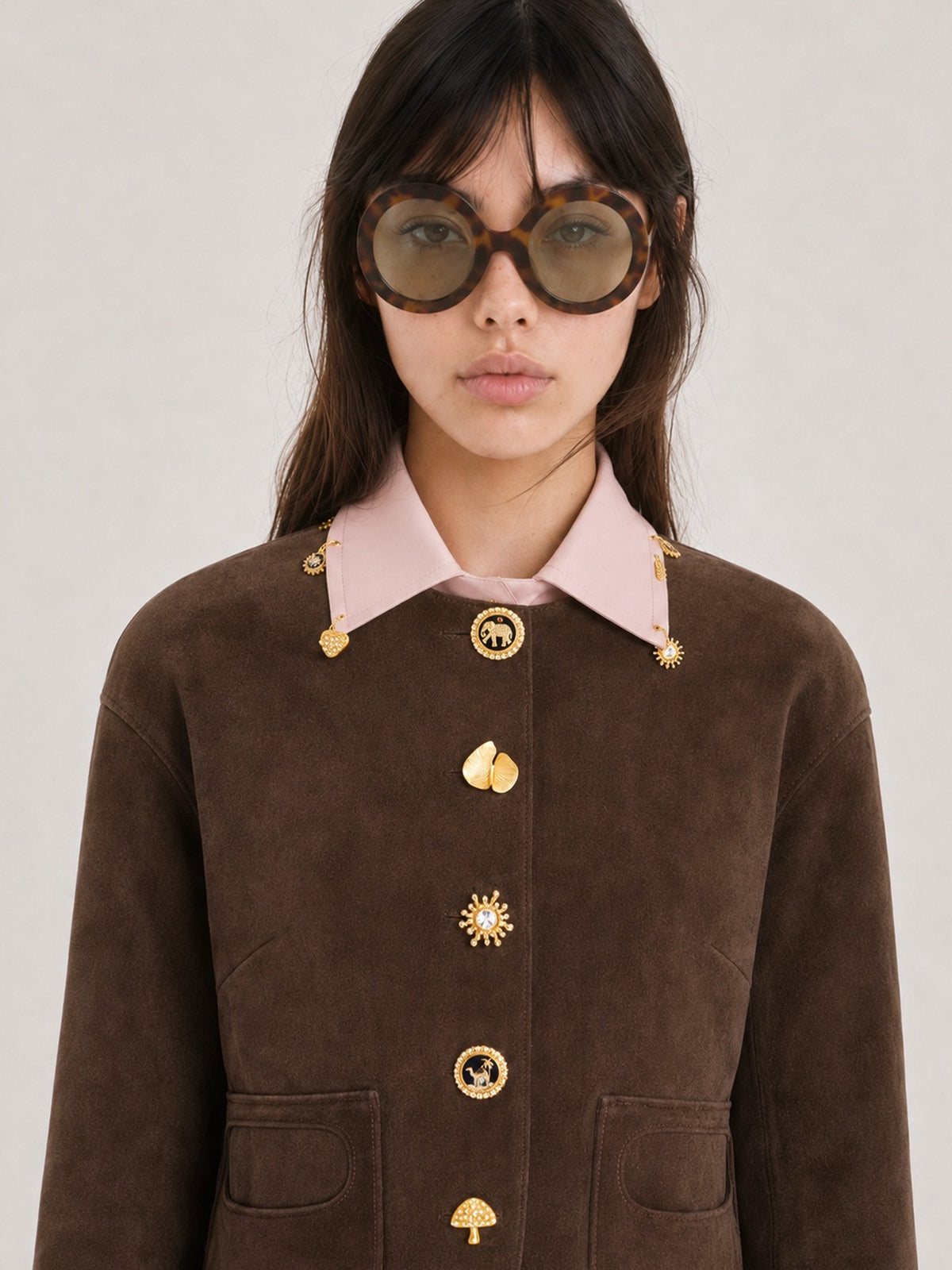 Mocha Mirage Suede Jacket