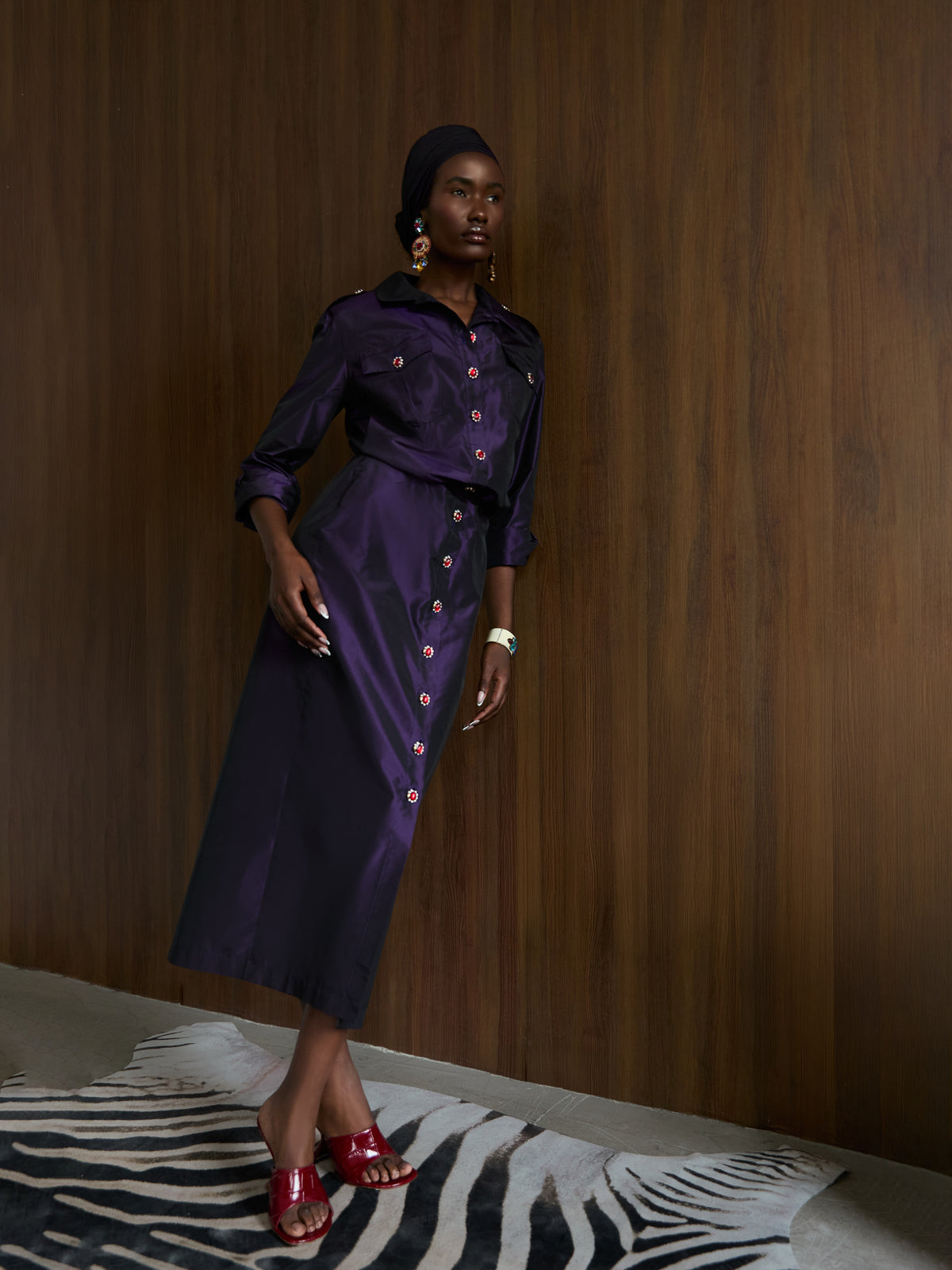 Robe en soie Astra