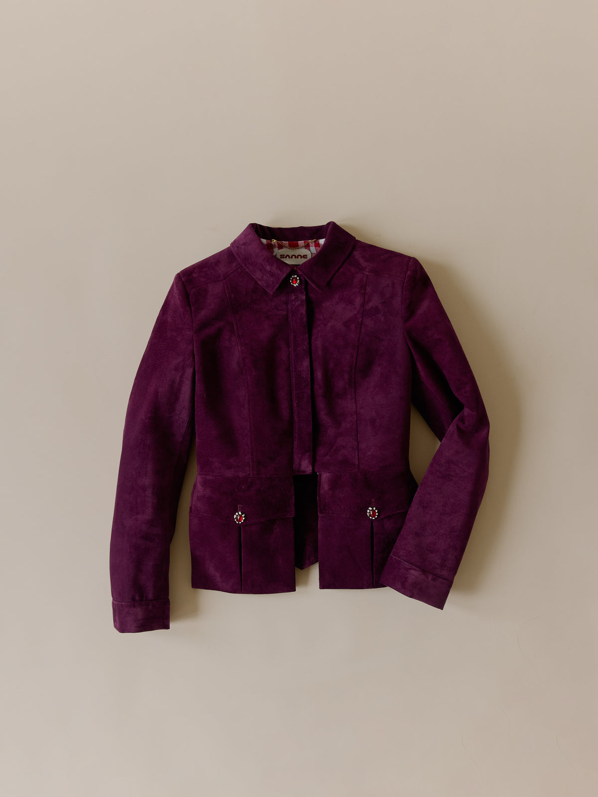 Veste en daim Makeda