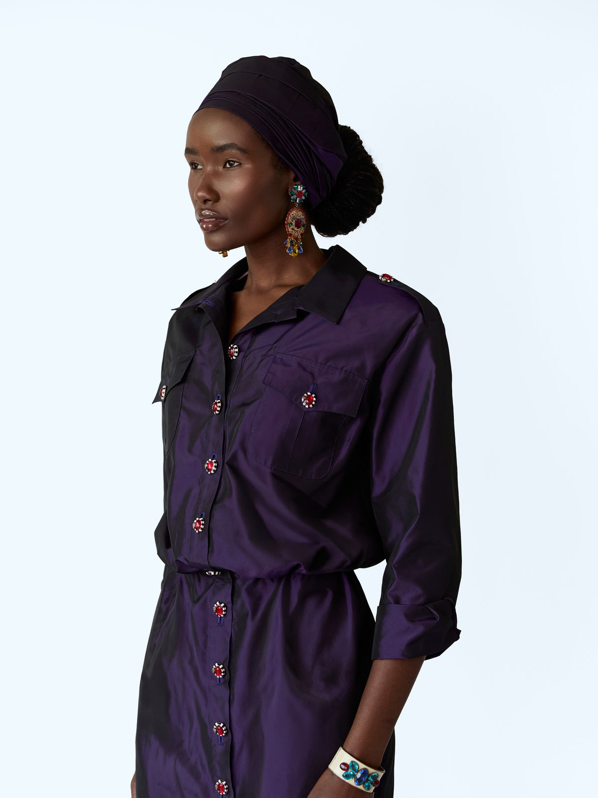 Robe en soie Astra