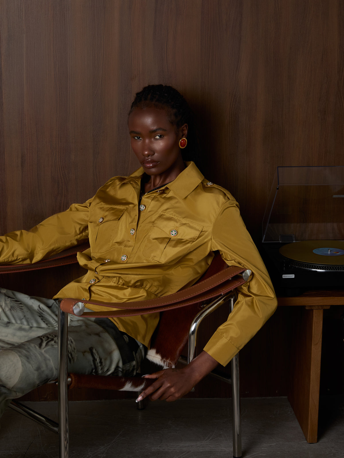 The Kalahari Silk Shirt