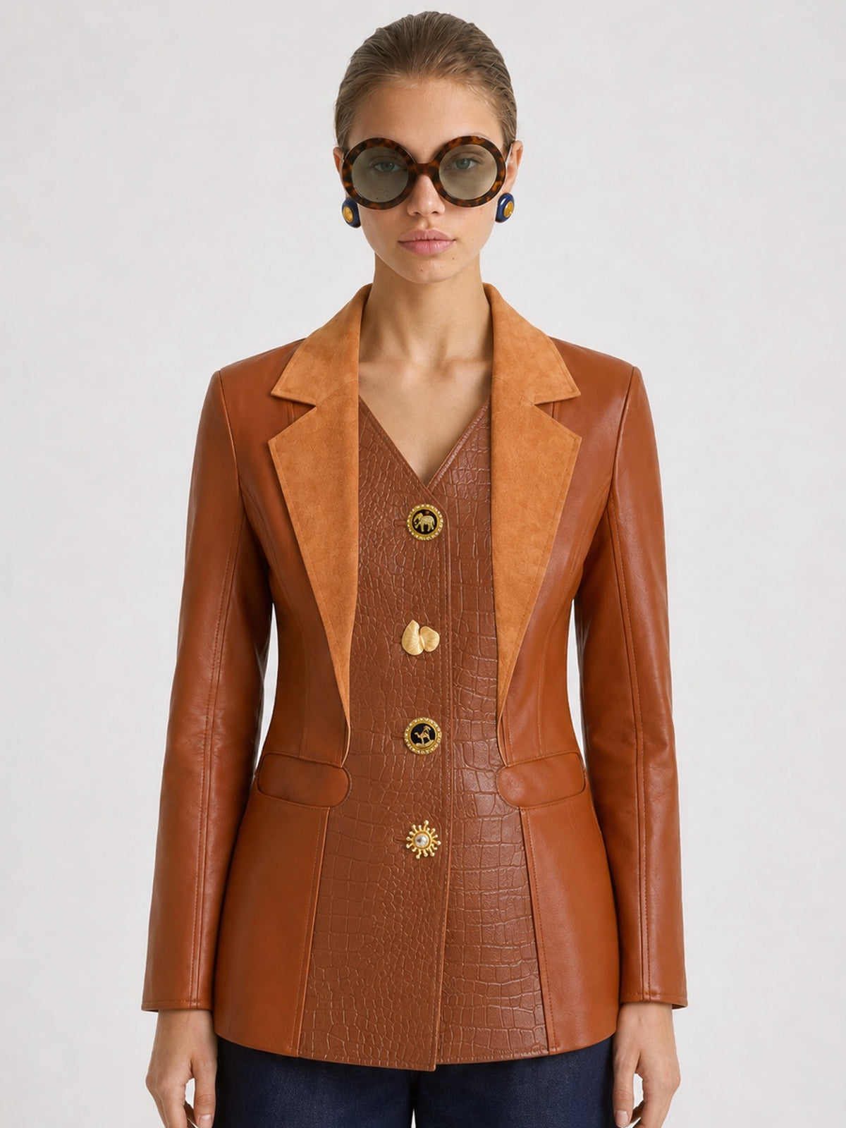 Terra luxe leather jacket