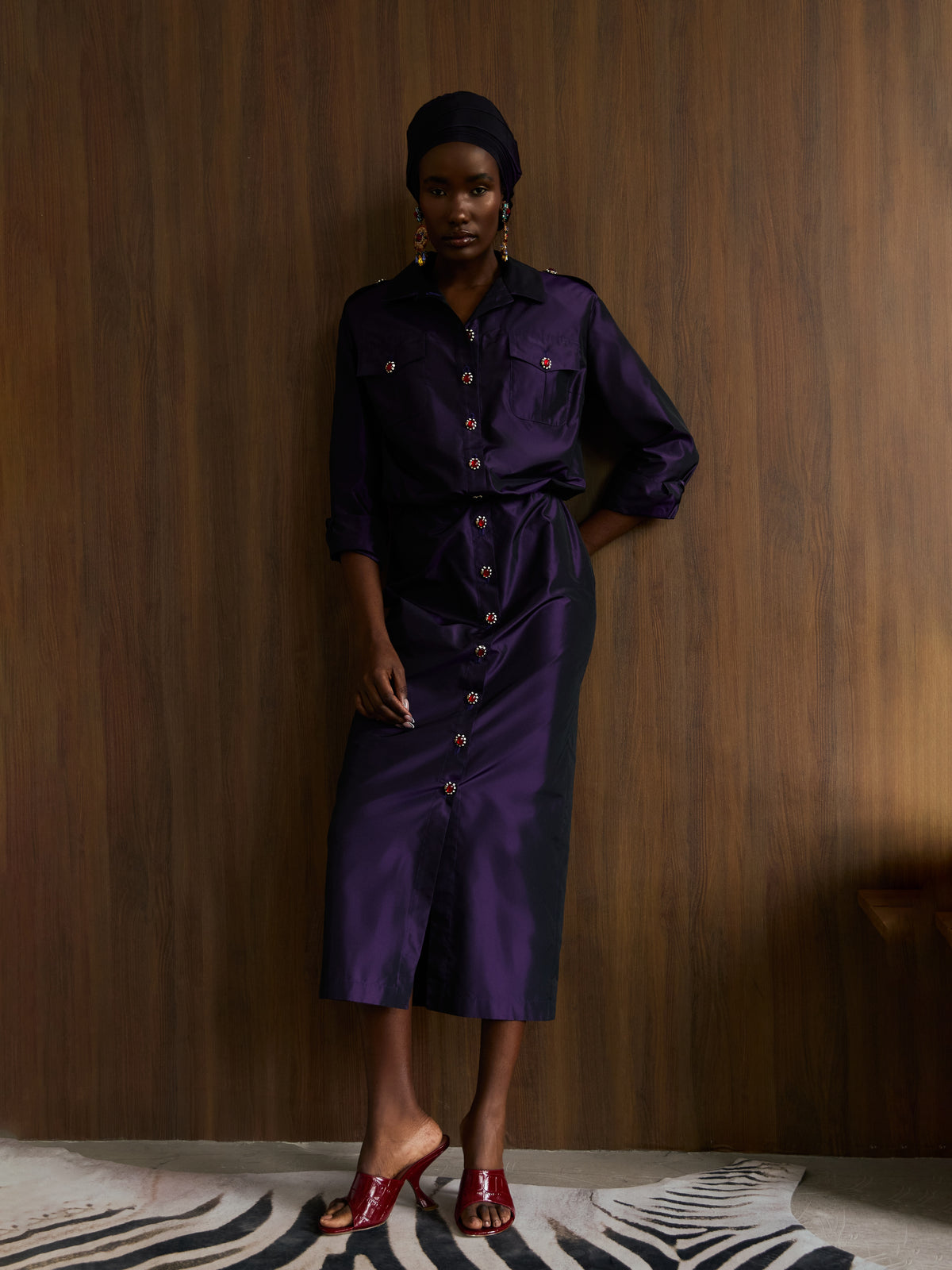 Robe en soie Astra