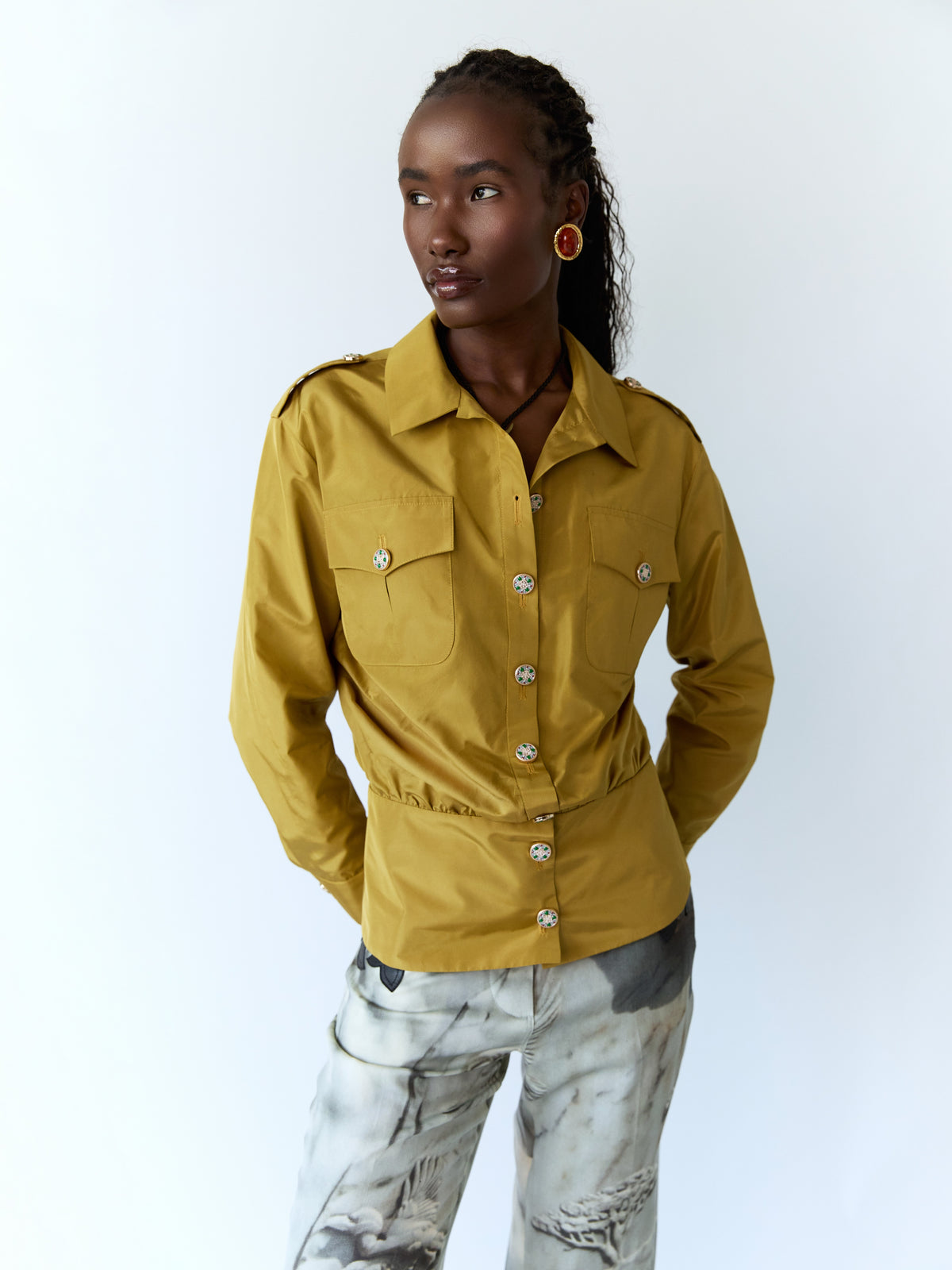 The Kalahari Silk Shirt
