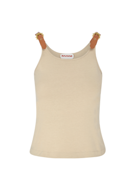 Nia Strap Tank Oat