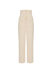 Pantalón Vaquero Corsé Ivory Pearl