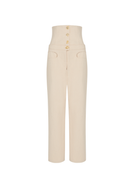 Pantalón Vaquero Corsé Ivory Pearl