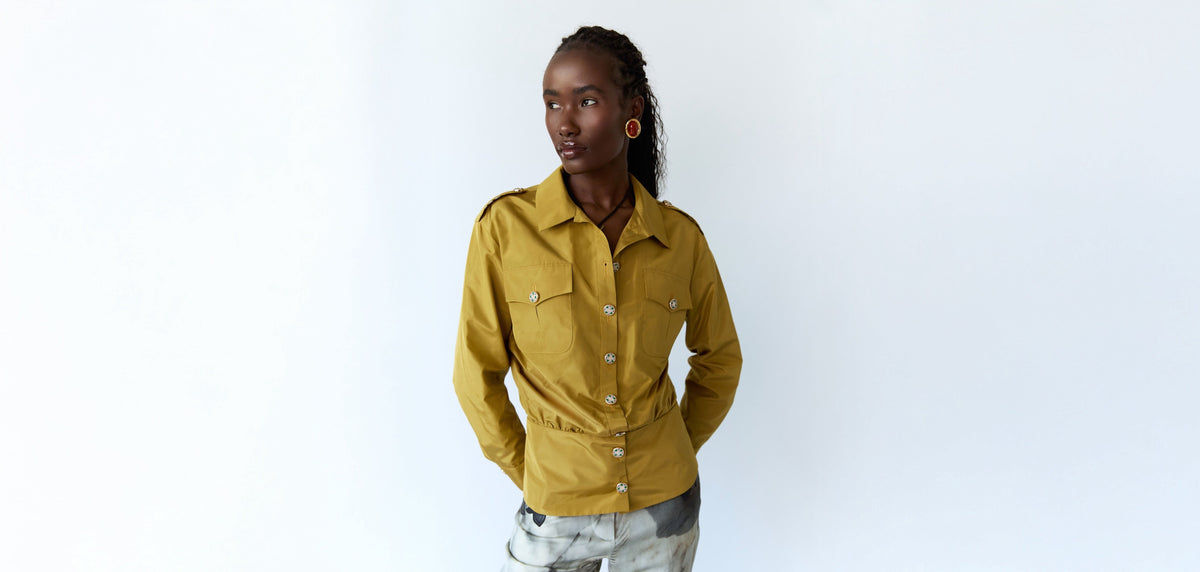 The Kalahari Silk Shirt