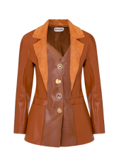 Chaqueta de piel Terra Luxe