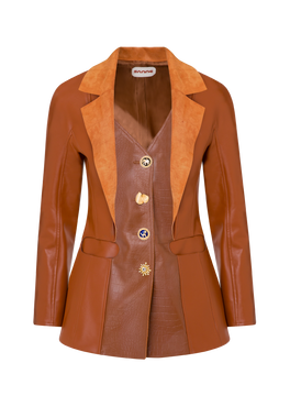 Terra luxe leather jacket