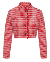 Chaqueta corta de tweed Saruna
