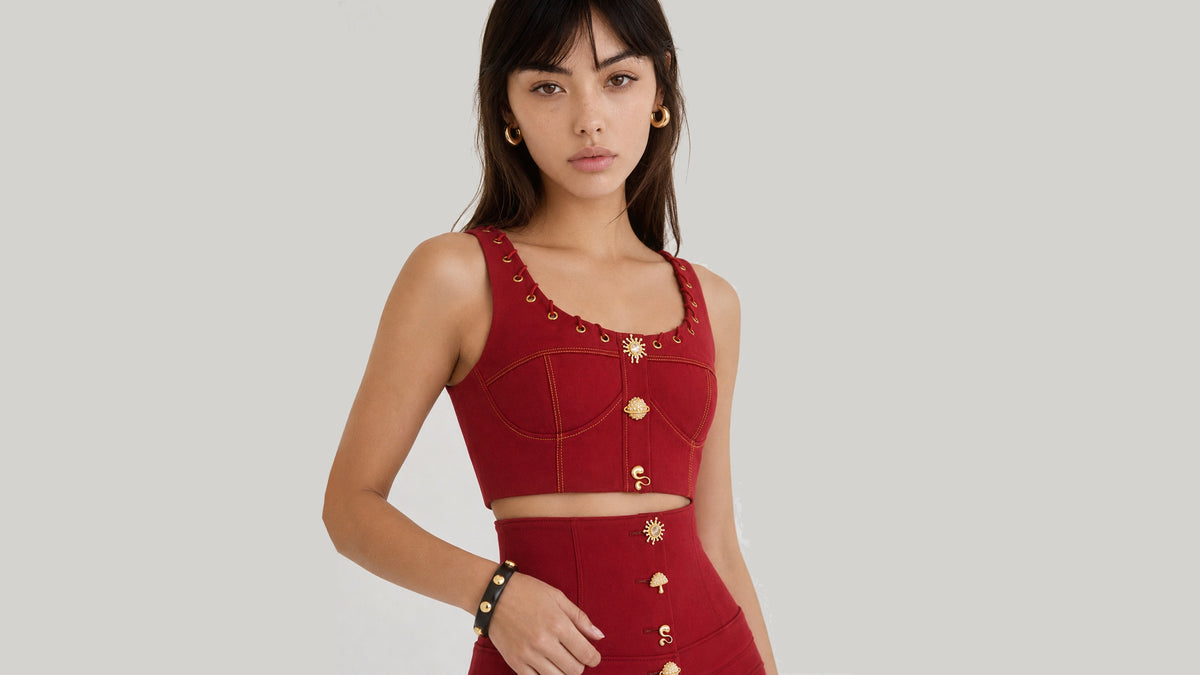 Cherry Quantum Bralette