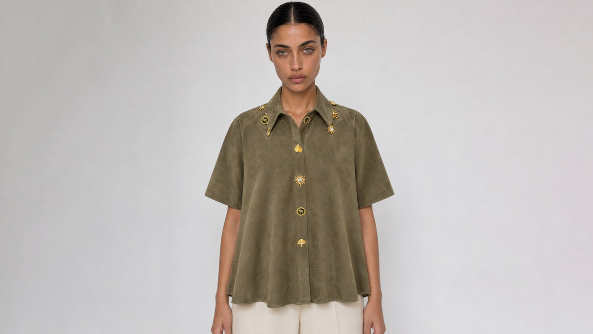 Chemise en suède Eden