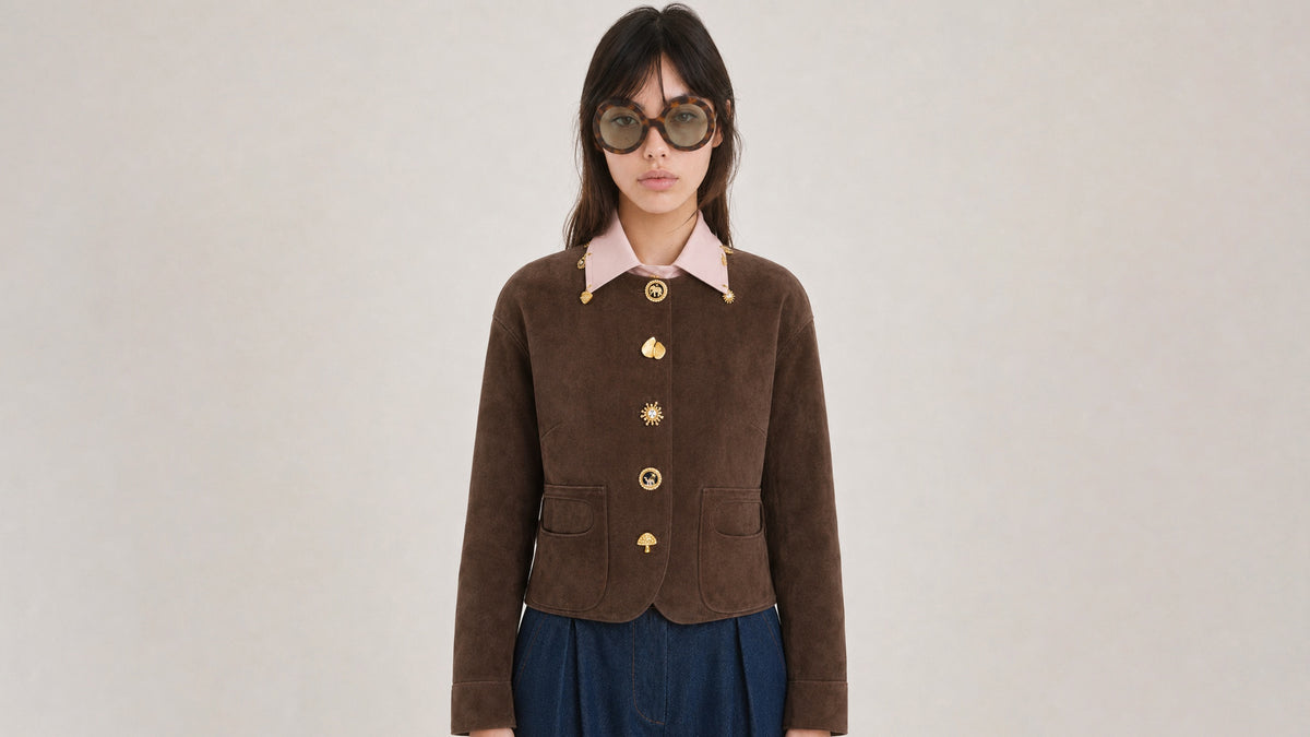 Mocha Mirage Suede Jacket