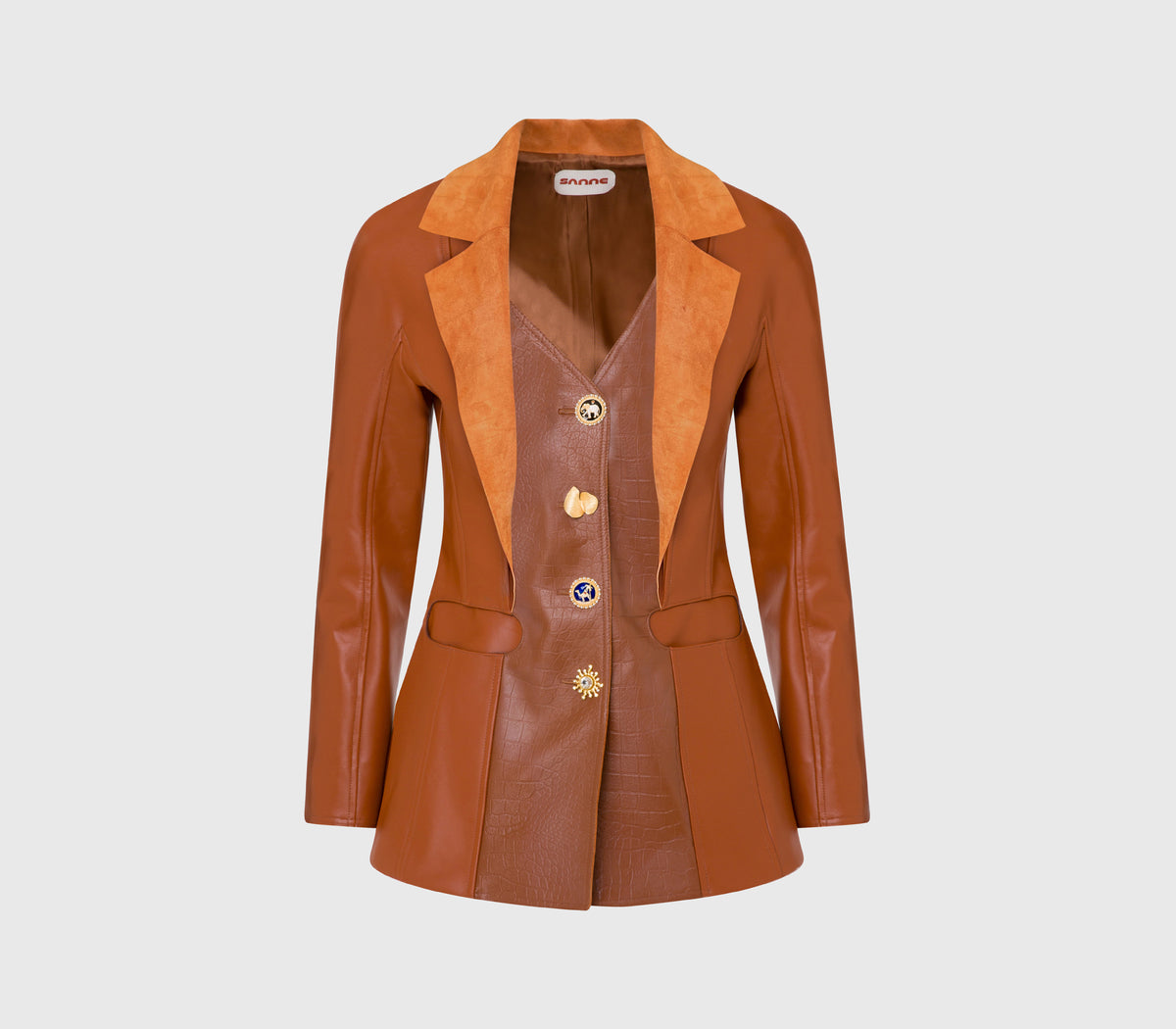 Terra luxe leather jacket