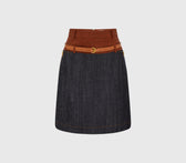 Sahara Horizon Denim Skirt