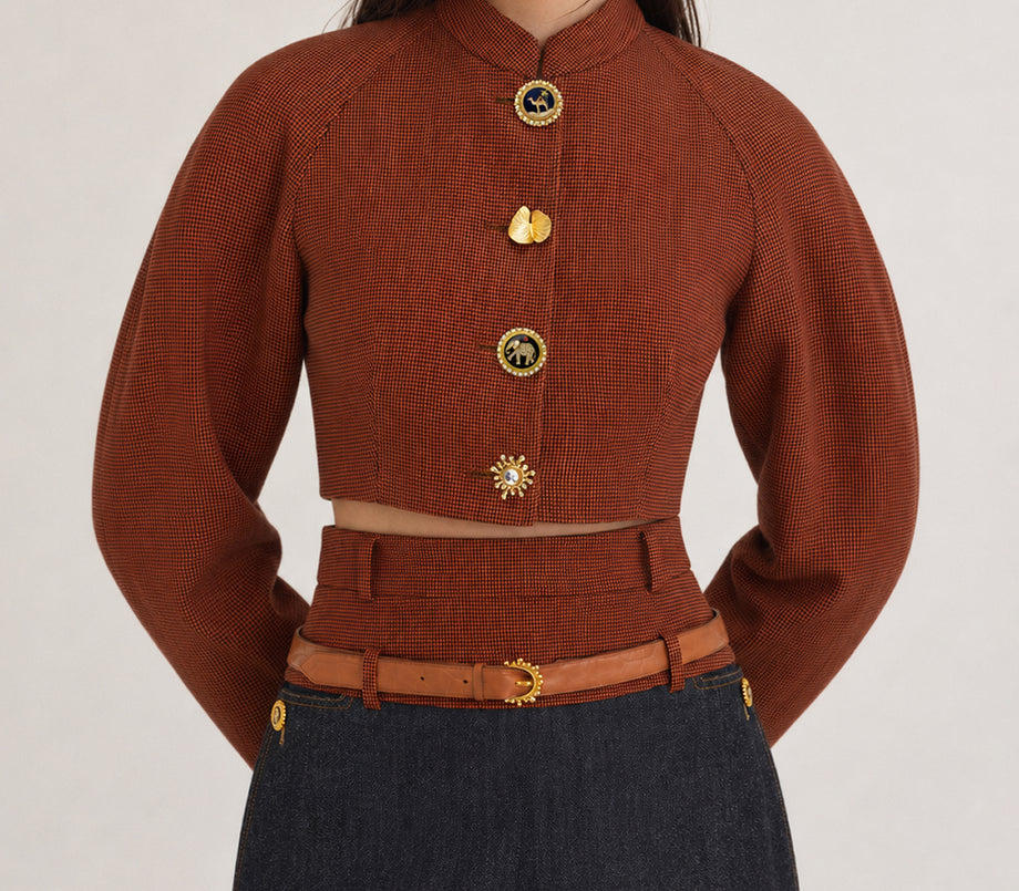 Veste Courte Sahara Rouille