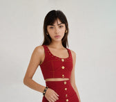 Cherry Quantum Bralette