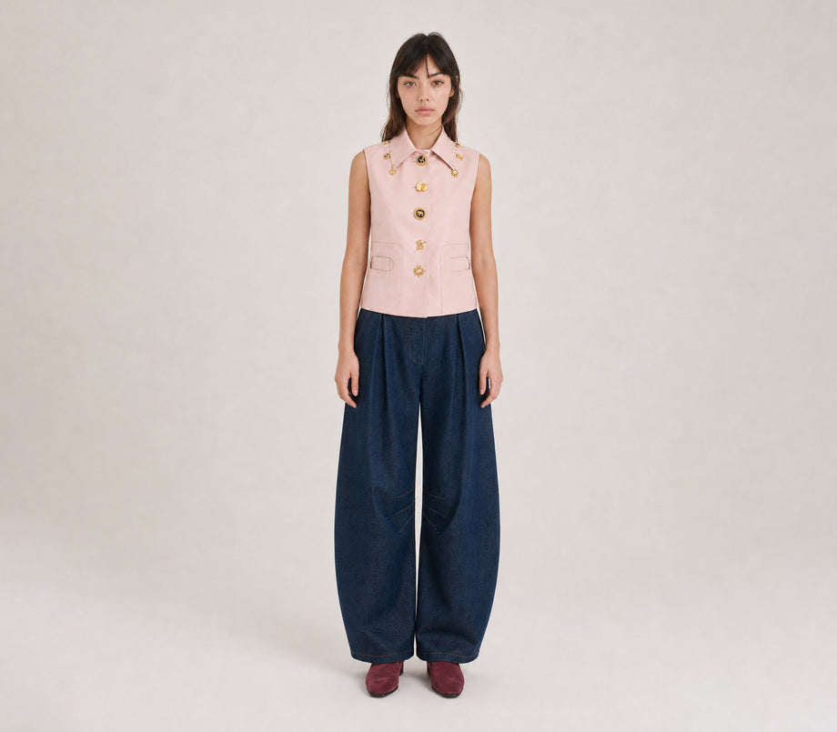 Eos Barrel Denim Trousers