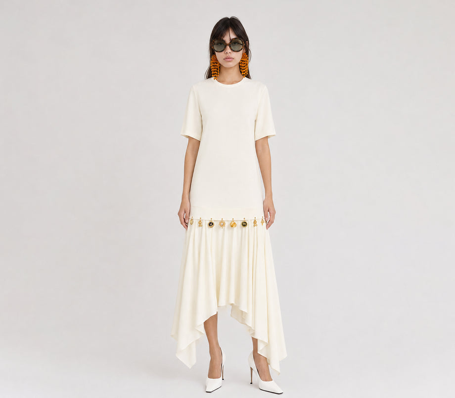 Ivory Drift Dress