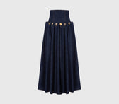 Sunset Indigo skirt