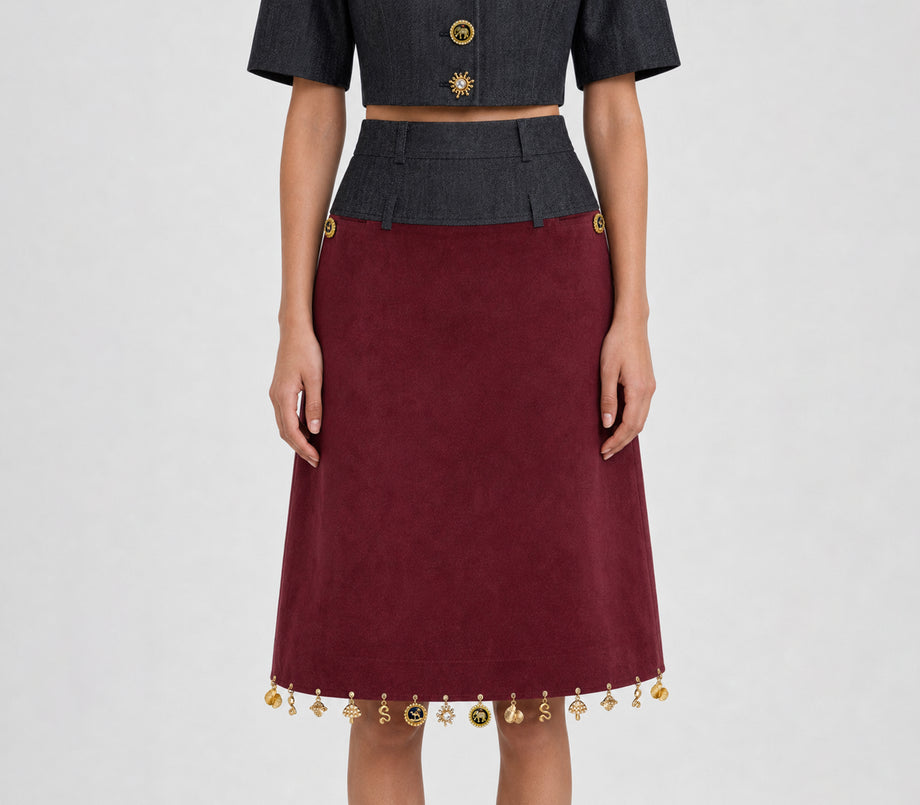 Scarlet Dusk Skirt