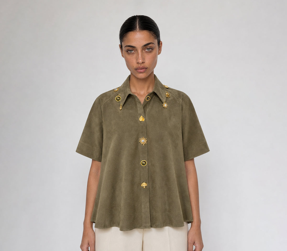 Chemise en suède Eden