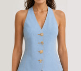Stellar Sky Backless Vest
