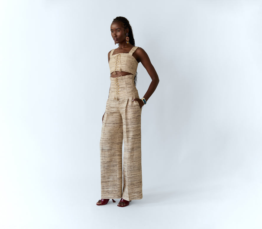 The Acacia Silk Trousers
