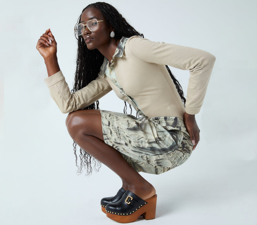 Nyala Shirt Dress
