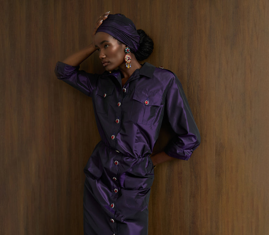 Astra Silk Dress