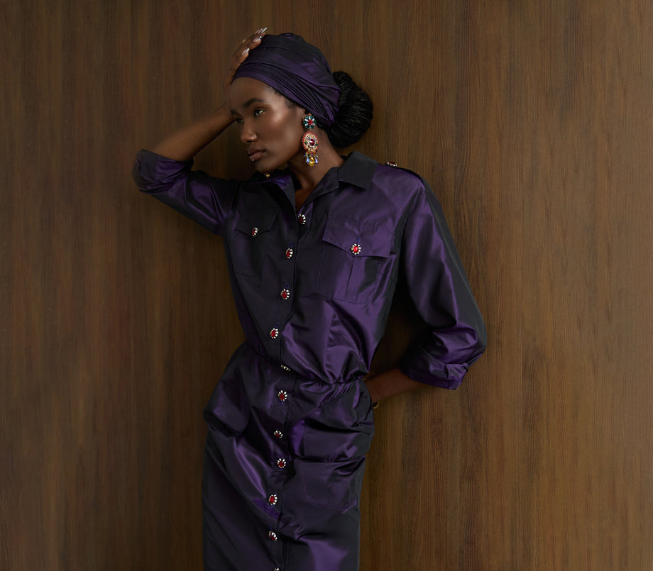 Astra Silk Dress