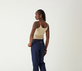 Nia Strap Tank Oat
