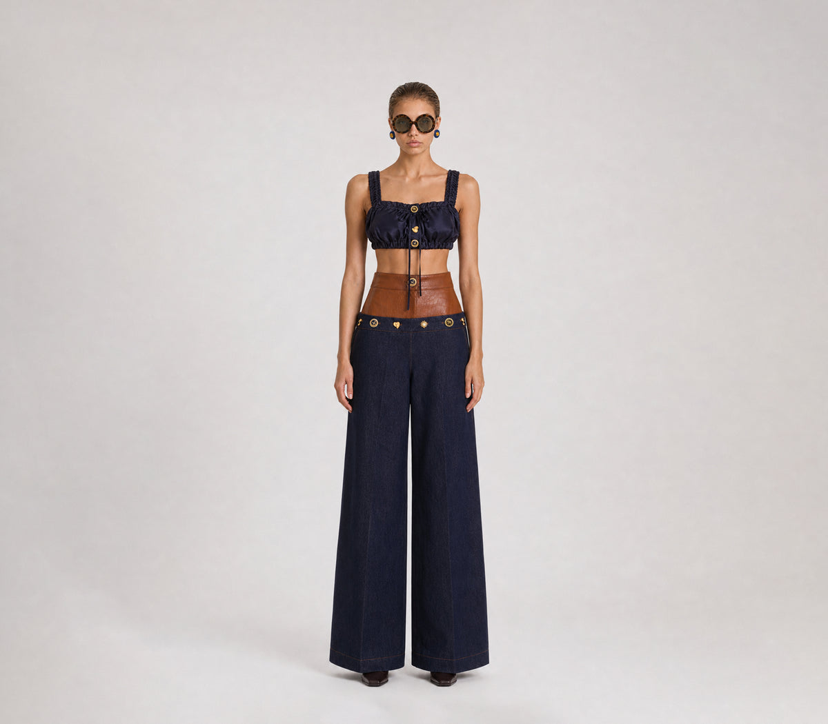 Terra Luxe Indigo Trousers