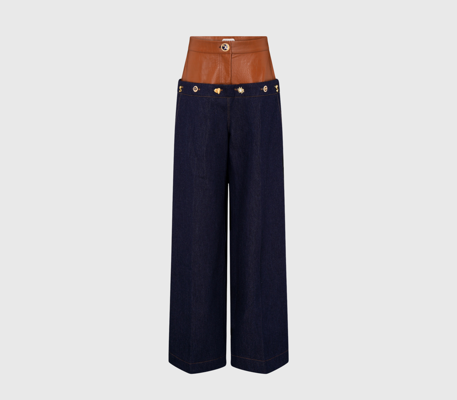 Terra Luxe Indigo Trousers