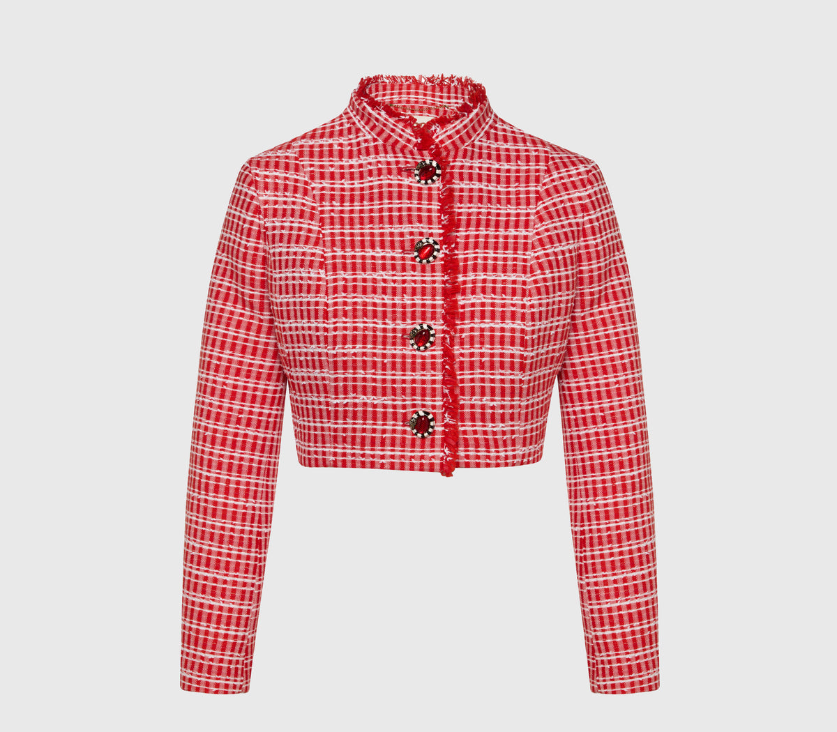Saruna Tweed Cropped Jacket