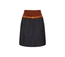 Sahara Horizon Denim Skirt