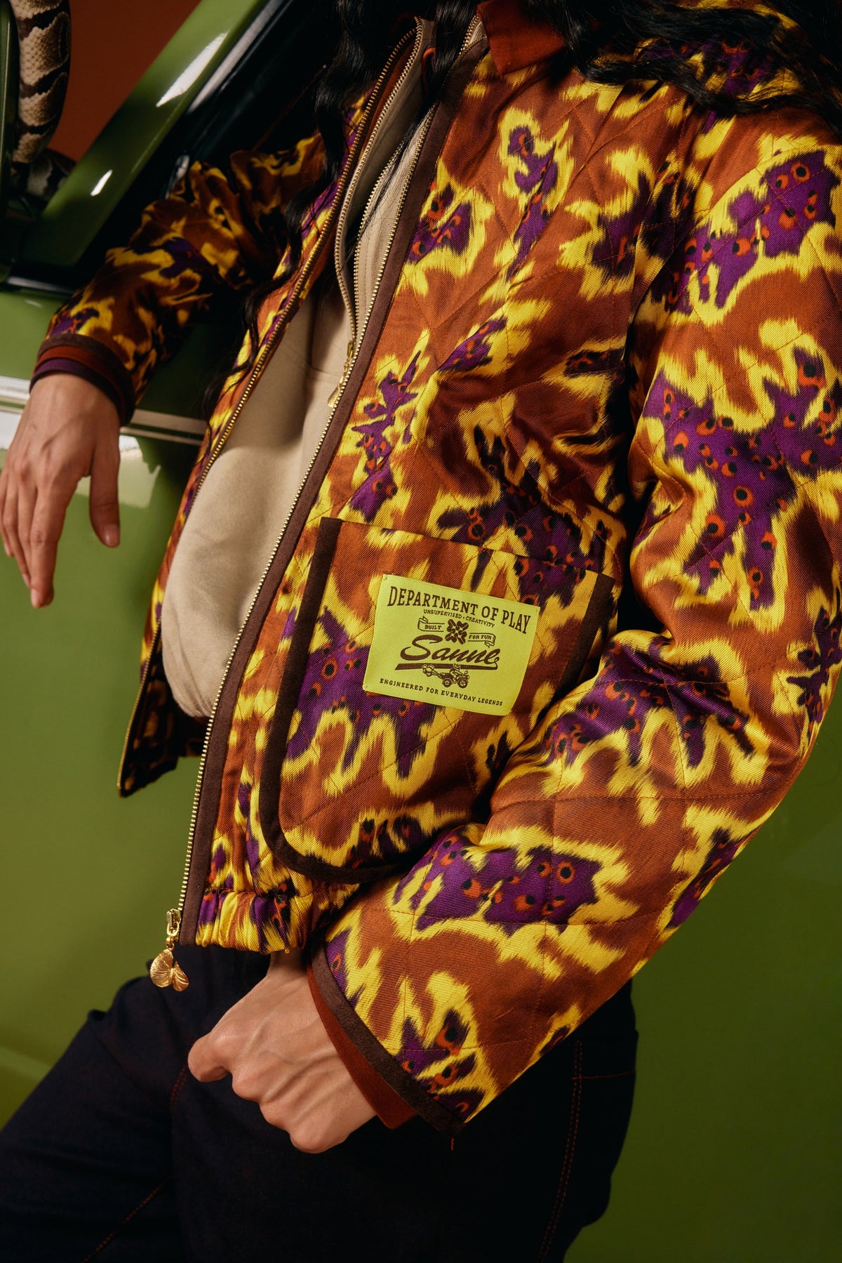 Big Six Quilted Bomber