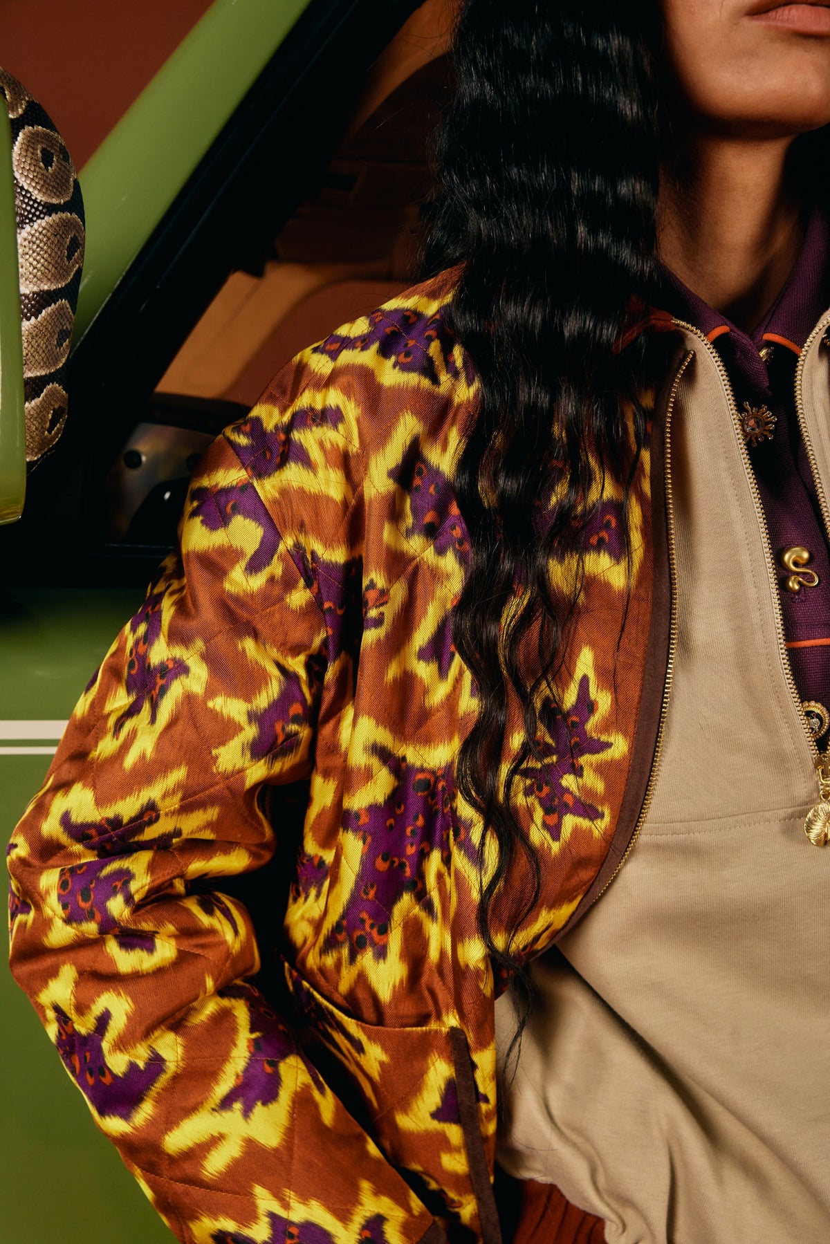Big Six Quilted Bomber