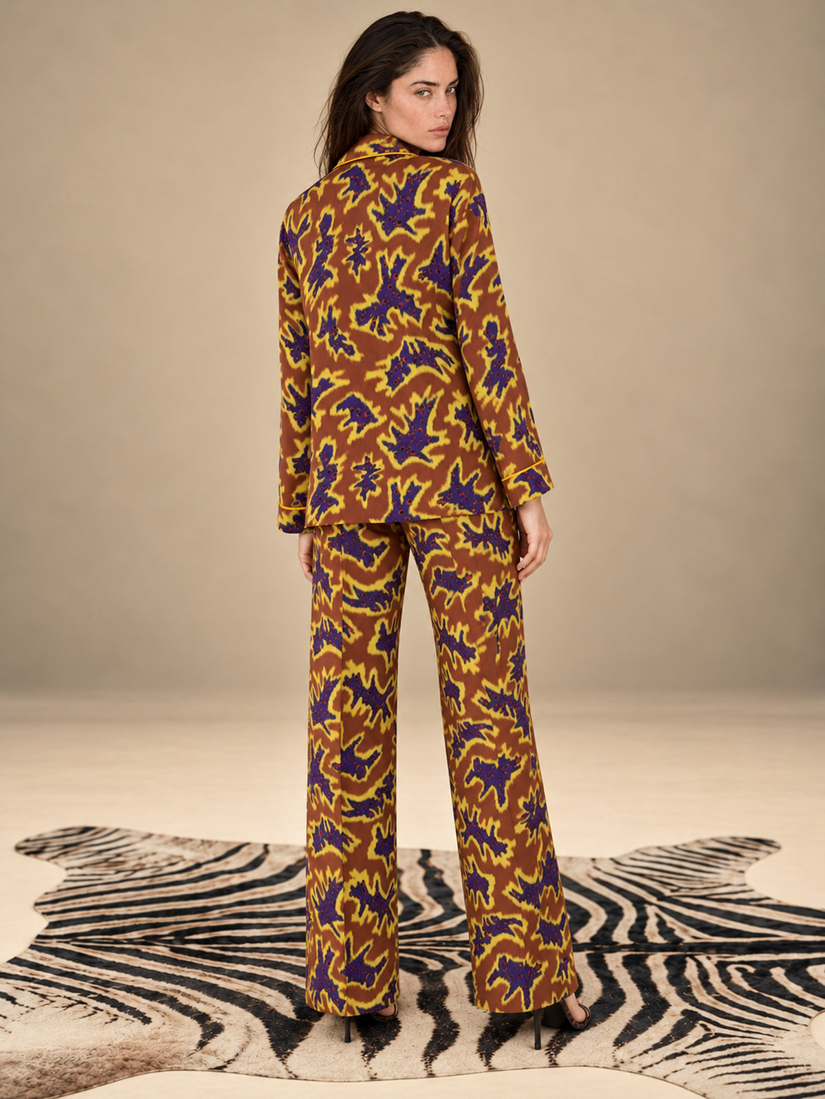 Big Six Silk Trousers