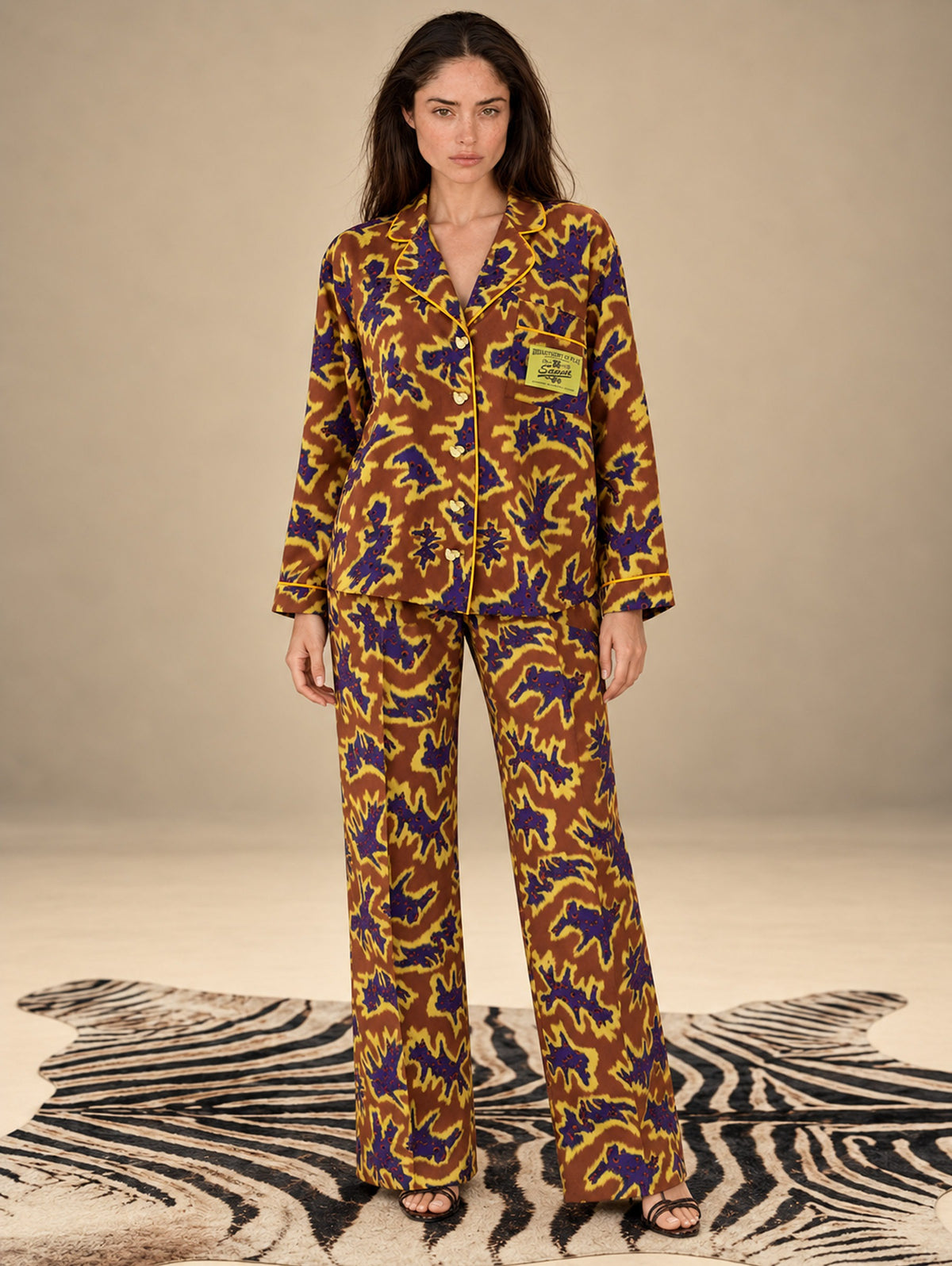 Big Six Silk Trousers